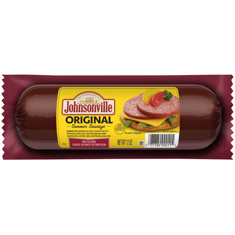 Summer Sausage Cracker with Mango Salsa Johnsonville